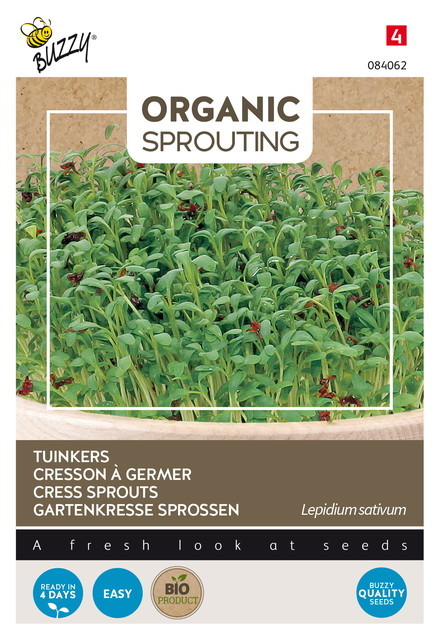Buzzy® Organic Sprouting Tuinkers  (BIO) - afbeelding 1