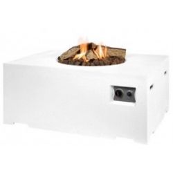 Cocoon Table Rechthoek Wit