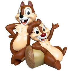 3D Garden Statue Chip n Dale