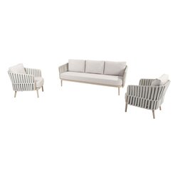 4 Seasons Outdoor Eva loungeset latte - afbeelding 1