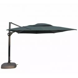 4 Seasons Outdoor Parasol Hacienda  Antraciet / Charcoal excl. voet