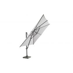 4 Seasons Outdoor Parasol Siesta Premium  Mid Grey excl. voet