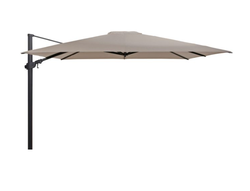 4 Seasons Outdoor Parasol Siesta Premium  Taupe excl. voet