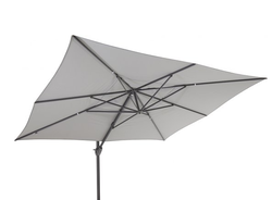 4SO parasol Hacienda 300x400 cm Mid Grey - afbeelding 2