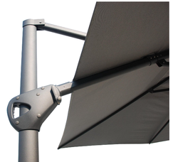 4SO parasol Hacienda 300x400 cm Taupe - afbeelding 2