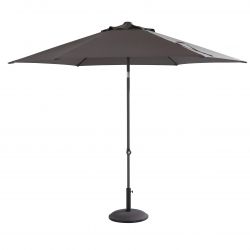 4SO parasol Oasis rond 250cm Antraciet - afbeelding 1