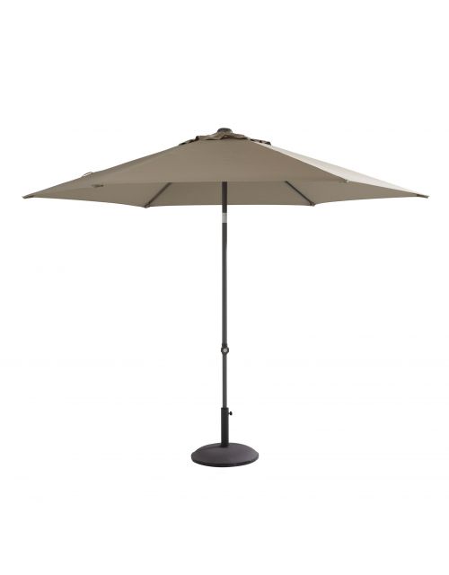 4SO Parasol Oasis rond 250cm Taupe - afbeelding 1