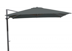 4SO parasol Siesta 300 x 300 cm Charcoal - afbeelding 1