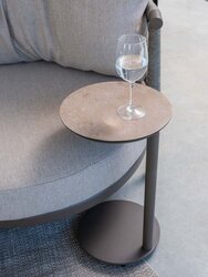 4SO Vic bijzettafel terre met printed keramiek top 30 cm Ø (H 50) - afbeelding 2