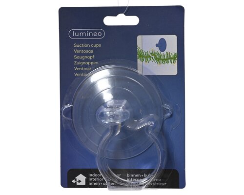 Lumineo Zuignap plastic buiten - afbeelding 1