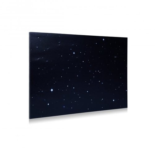 ACHTERGROND CANVAS-FIBRE OPTIC STERREN 76X56 CM - afbeelding 1