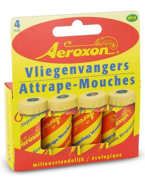 AEROXON Aer vliegenvanger 4st