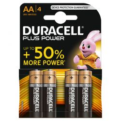 Duracell plus power batterij AA 4 stuks