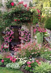 All seasons Bloementuin met deur 70x100CM