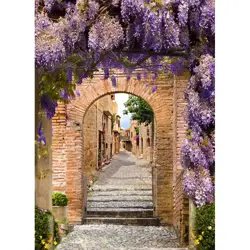All Seasons Tuinposter Xl Doorkijk Blauwregen 117X163Cm