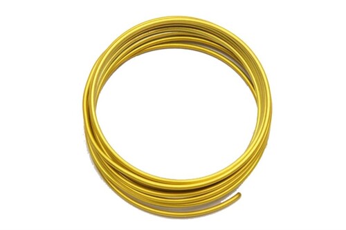 Allu flex draad 2mm 2.5m goud