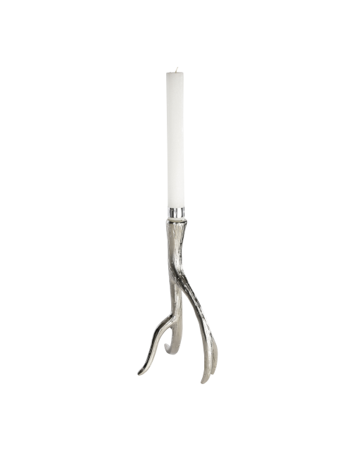 alu rough candleholder Horns high s