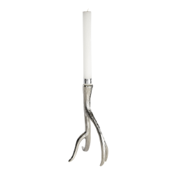 alu rough candleholder Horns high s
