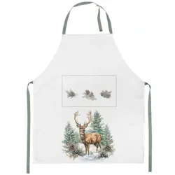 Ambiente Apron Winter stag white