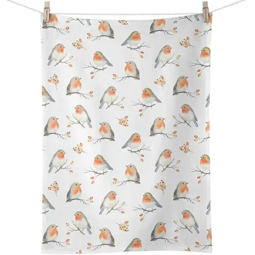 Ambiente Kitchen towel Robin family