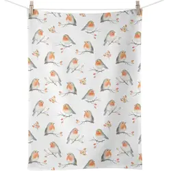 Ambiente Kitchen towel Robin family