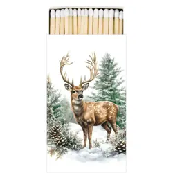 Ambiente Matches Winter stag white