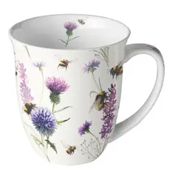 Ambiente Mug 0.4 L Bumblebees in the meadow