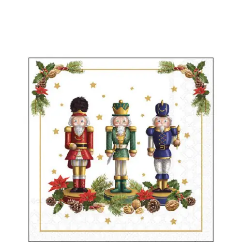 Ambiente Napkin 25 Bearded nutcracker FSC Mix