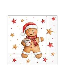 Ambiente Napkin 25 Cocoa and cookie FSC Mix