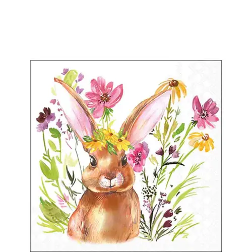 Ambiente Napkin 25 Girl bunny FSC Mix