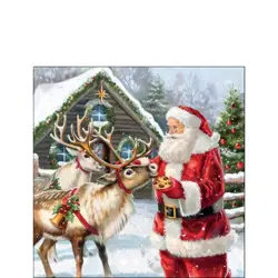 Ambiente Napkin 25 Give a treat FSC Mix