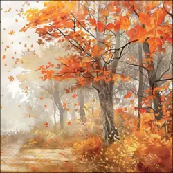 Ambiente Napkin 33 Autumn tree FSC Mix