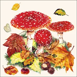 Ambiente Napkin 33 Fly agaric FSC Mix