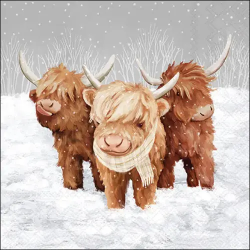 Ambiente Napkin 33 John, Paul & George FSC Mix