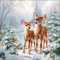 Ambiente Napkin 33 Olivia and Oliver FSC Mix