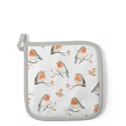 Ambiente Potholder Robin family