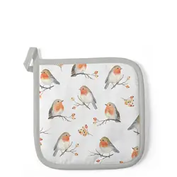 Ambiente Potholder Robin family