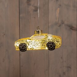 Anna's Collection AUTO GLAS LED OP BATTERIJ 14.8X7.4X6CM