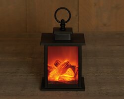 Anna's Collection B.O.T. HAARD ZWART 12X12X18.5CM 3XAA MET 6/18U TIMER