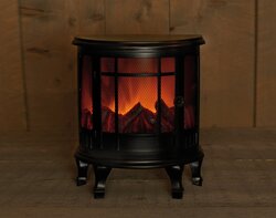 Anna's Collection B.O.T. HAARD ZWART 30X16X35CM 3XC MET 6/18U TIMER