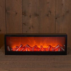 Anna's Collection B.O.T. Haard Zwart 60X20X10Cm 3Xc Met 6/18U Timer