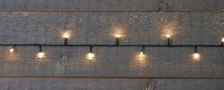 Anna's Collection B.O.T. LED LIGHTS 20L/1,5M WARM WIT MET TIMER 6/18U - 50CM AANLOOPSNOER ZWART 3XAA - afbeelding 2