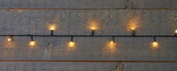 Anna's Collection B.O.T. LED LIGHTS 50L/3,75M CLASSIC MET TIMER 6/18U - 50CM AANLOOPSNOER ZWART 3XAA - afbeelding 2