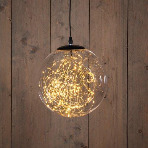 Anna's Collection BAL HELDER 125LED FLASH IP44 TRAFO MET TIMER EN DIMMER 25CM CLASSIC WARM