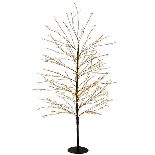 Anna's Collection Boom 1500Led Flash Classic Warm Ip44 Trafo Hoogte 180 Cm Zwart