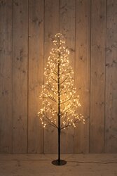 Anna's Collection BOOM 720LED FLASH CLASSIC WARM IP44 TRAFO HOOGTE 150 CM ZWART