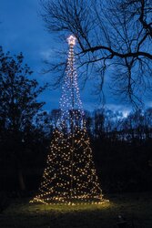 Anna's Collection BOOM MET STER 836LED FLASH IP44 TRAFO INCLUSIEF PAAL EN 8 GRONDPENNEN D160H500CM C