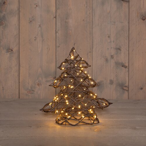 Anna's Collection BOOM NATUREL 80 LED CLASSIC WARM 30CM / 3XAA ON/OFF/6U TIMER
