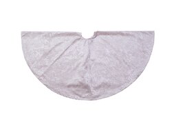 Anna's Collection BOOMKLEED BAROK FLUWEEL D120CM CREME