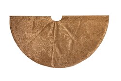 Anna's Collection BOOMKLEED BAROK FLUWEEL GOUD Ø 120CM